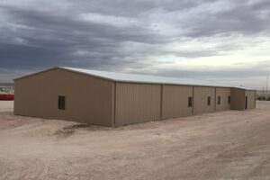 completed industrial construction project