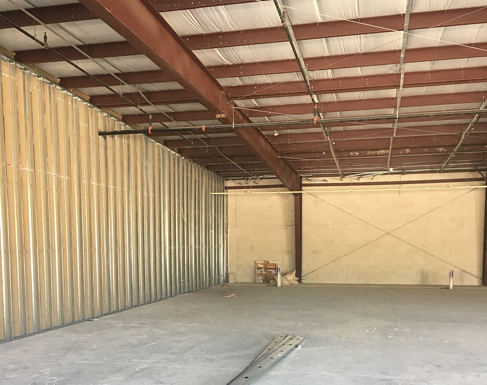 Empty building Location for New Construction Conroe, TX